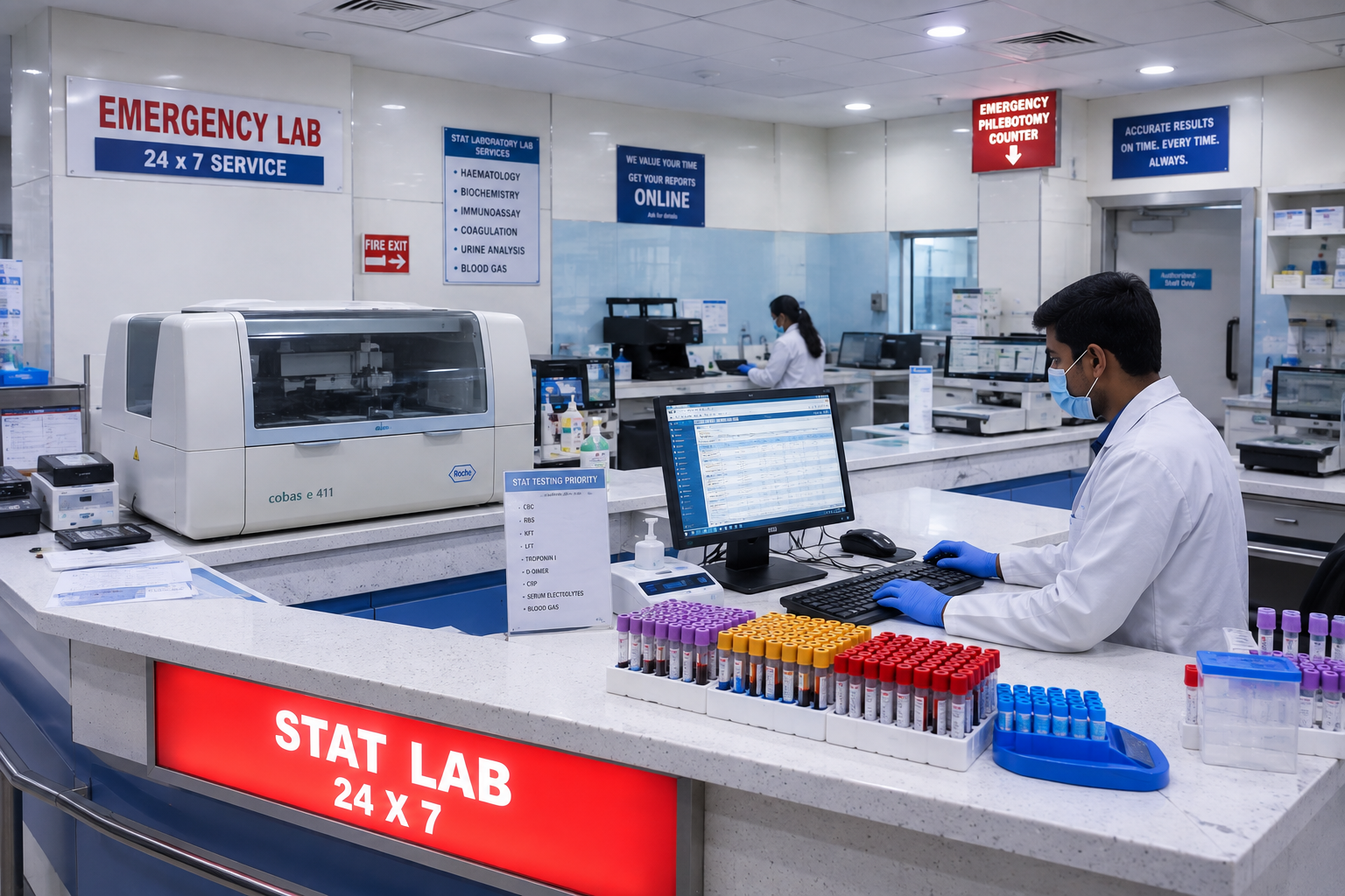 24x7 STAT Emergency Laboratory