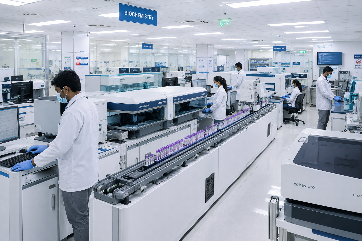 Automated Pathology Laboratory