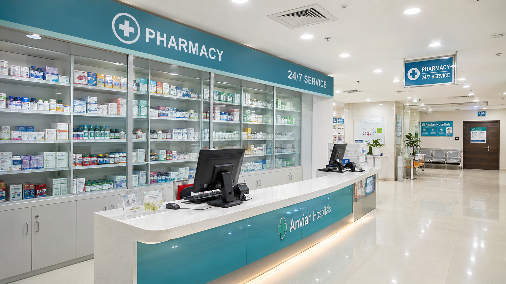 24x7 In-House Hospital Pharmacy